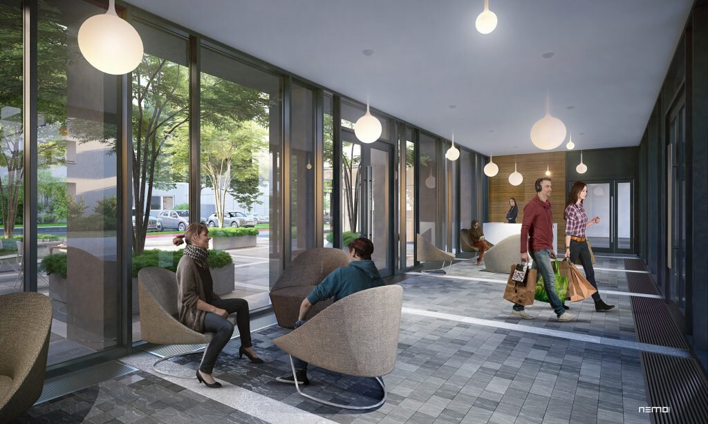 HOME 7 obraz pokazujący wizualizację architektoniczną budynku mieszkalnego wielorodzinnego