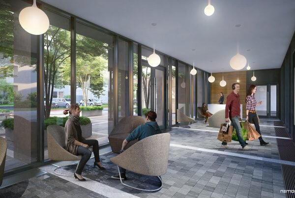 obraz pokazujący wizualizację architektoniczną budynku mieszkalnego wielorodzinnego
